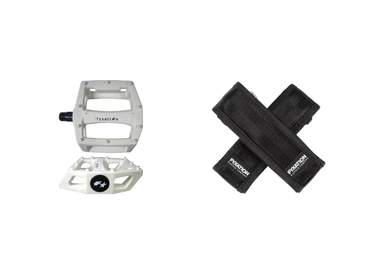 Fyxation Gates Pedals With Strap Kit - Simple Bike Store
