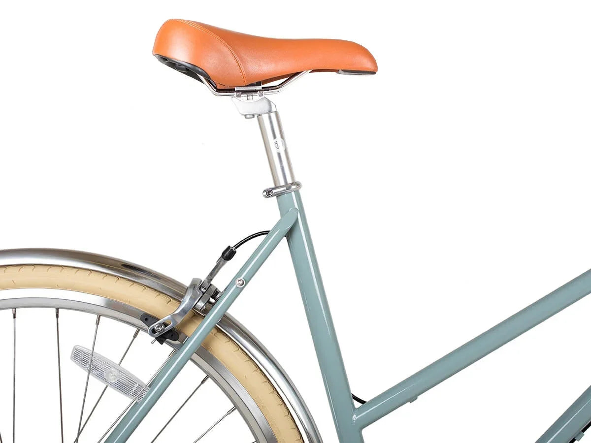 BLB Butterfly 3spd Town Bike - Sage Green - Simple Bike Store