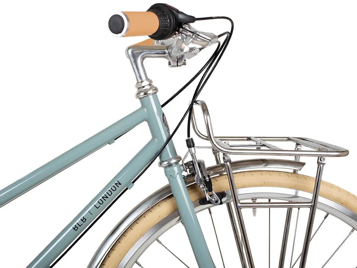 BLB Butterfly 3spd Town Bike - Sage Green - Simple Bike Store