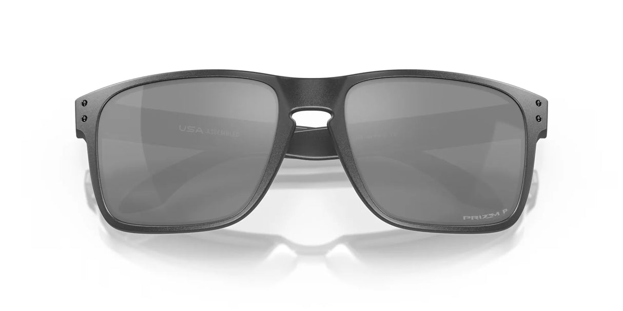 OAKLEY saulesbrilles Holbrook XL steel grey w/prizm black polarized