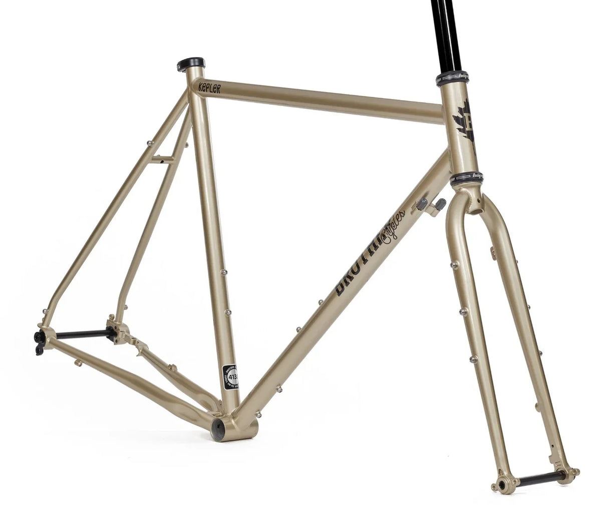 Brother Cycles Kepler Disc Frameset Pink Metallic - Simple Bike Store