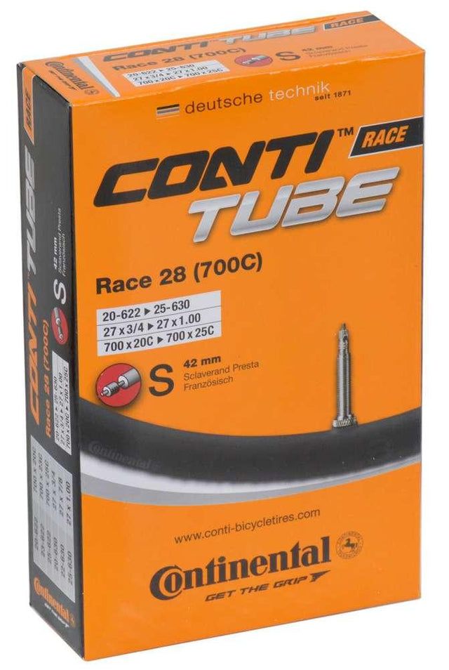 Continental Tube Race 28 (SV) 32/47-622 42mm - Simple Bike Store