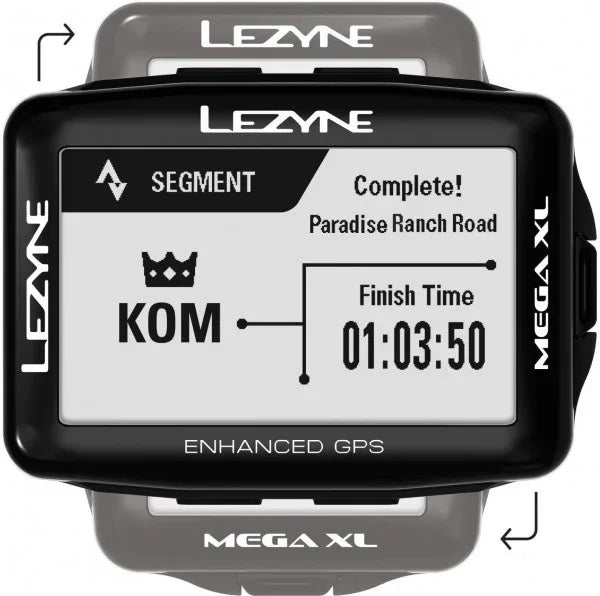Lezyne Mega XL GPS Computer - Simple Bike Store