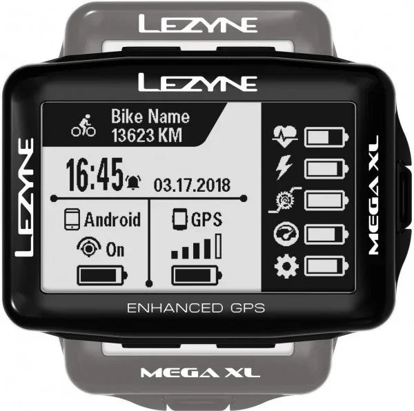 Lezyne Mega XL GPS Computer - Simple Bike Store