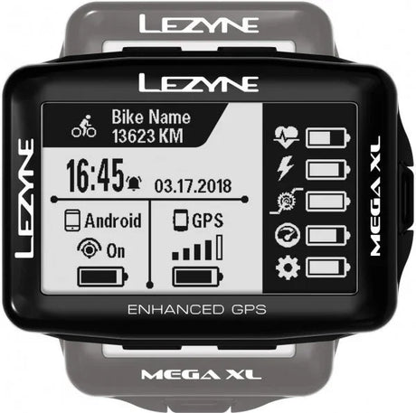 Lezyne Mega XL GPS Computer - Simple Bike Store