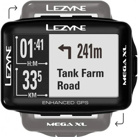 Lezyne Mega XL GPS Computer - Simple Bike Store