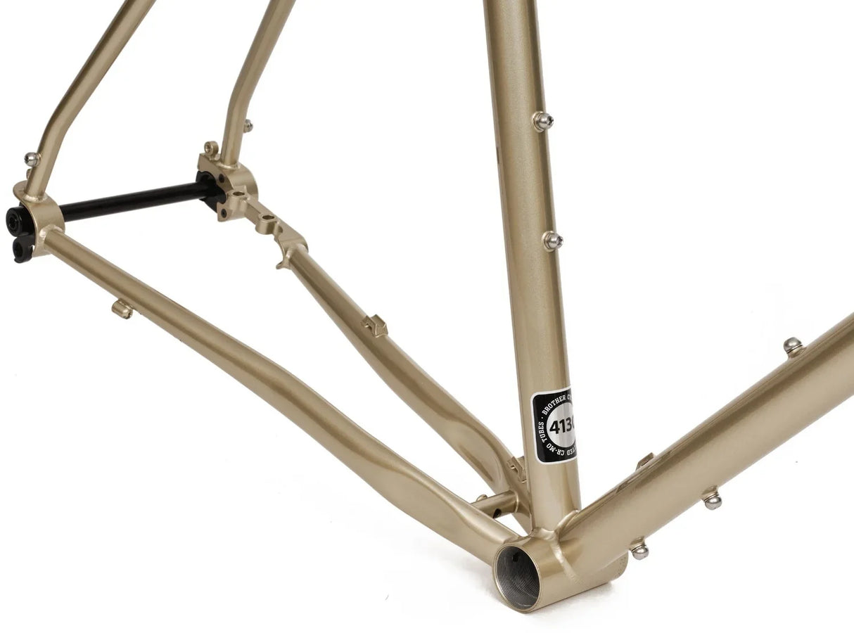 Brother Cycles Kepler Disc Frameset Pink Metallic - Simple Bike Store