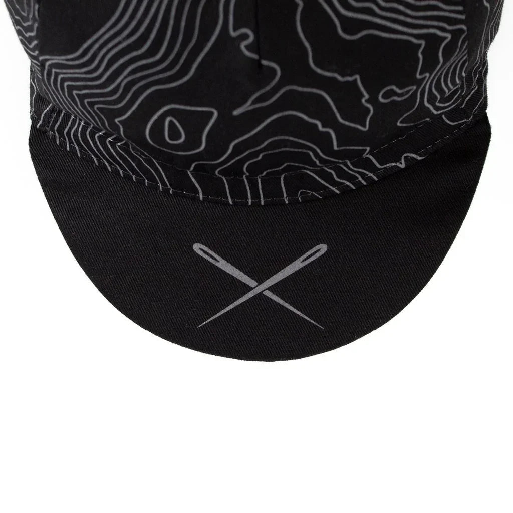 Restrap Yorkshire Contours Cap Black OSFA - Simple Bike Store