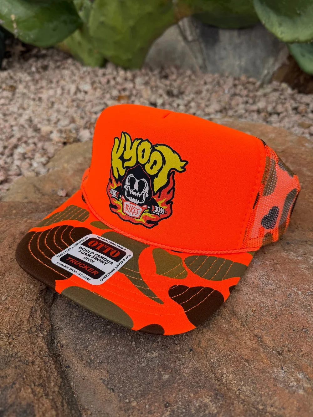 Kyoot Camo Reaper Trucker Hat