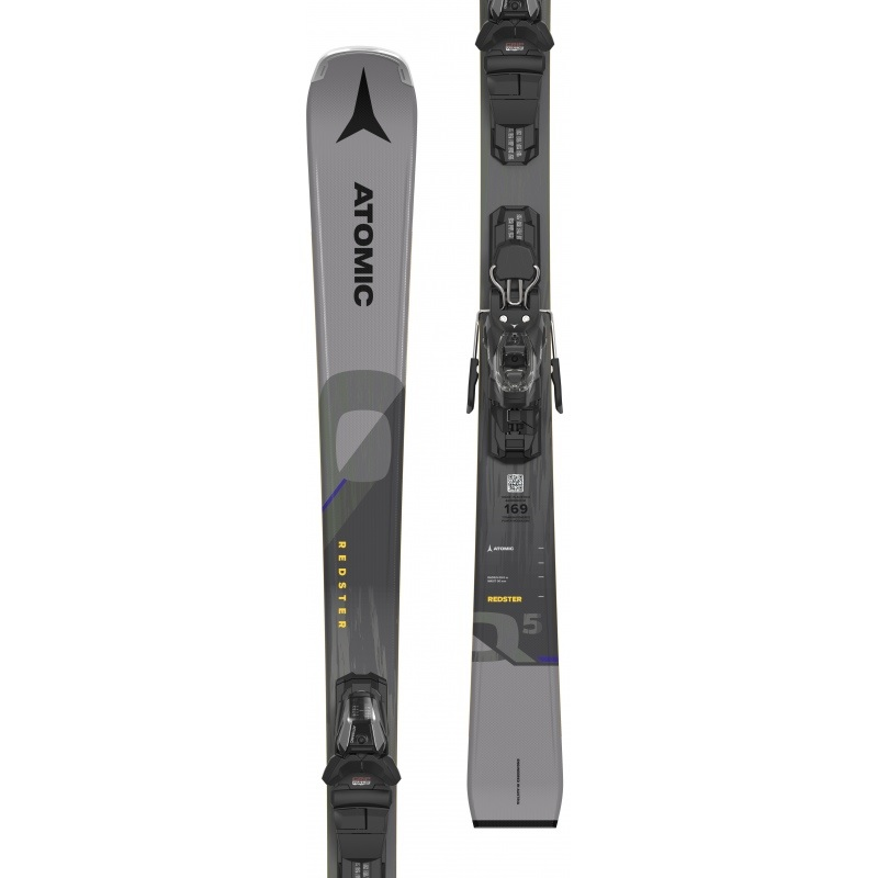 atomic-skis-w-bindings-redster-q5-grey
