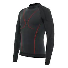dainese-thermoshirt-ls-man-black-red