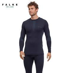 falke-termokrekls-w-longsleeved-shirt-black
