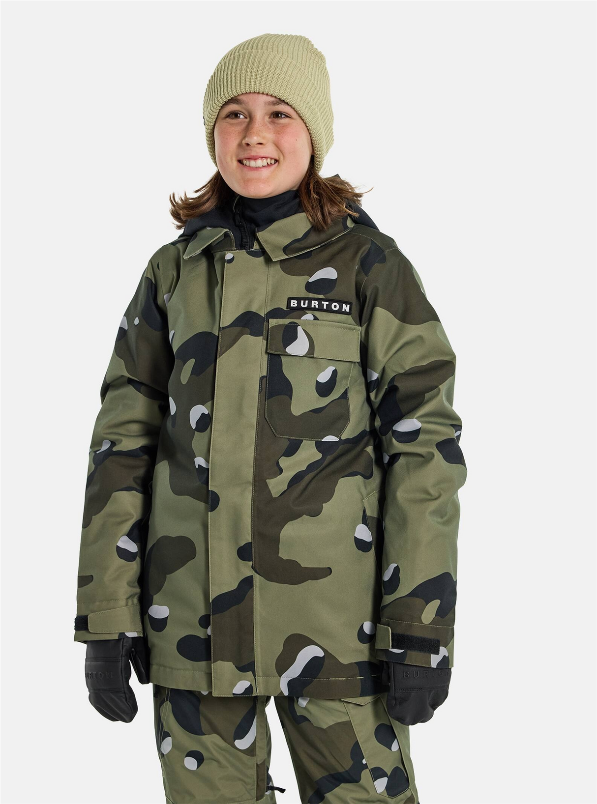 burton-jacket-boys-uproar-green-camo
