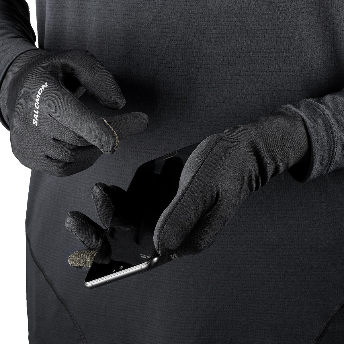 salomon-cimdi-cross-warm-gloves-uni-deep-black