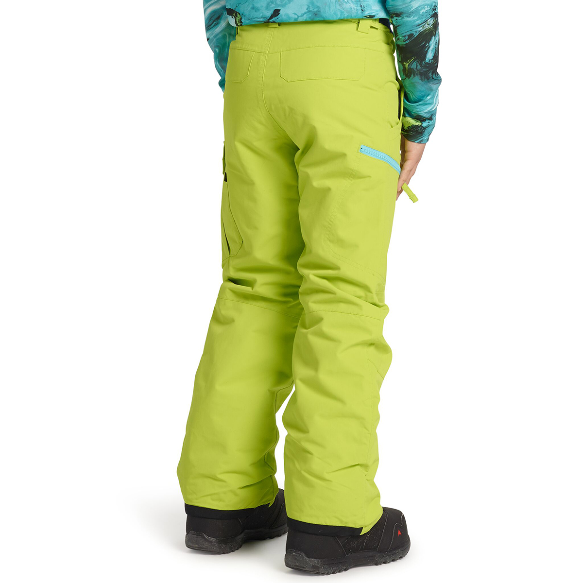 burton-pants-boys-exile-cargo-lime-green