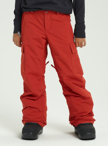 burton-pants-boys-exile-cargo-red