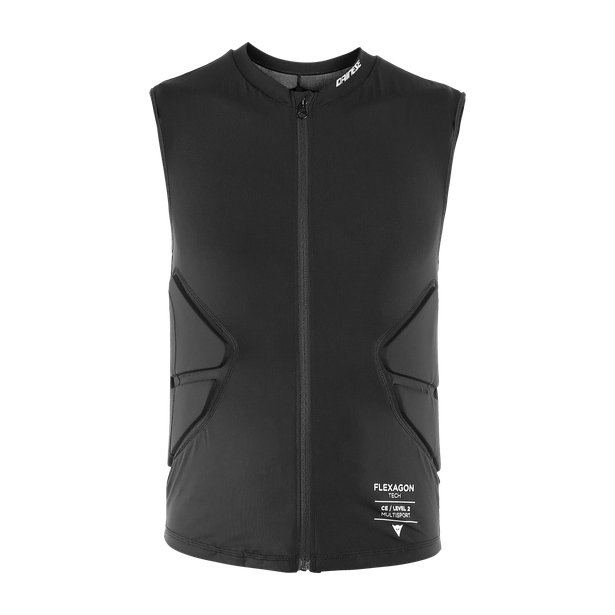 dainese-guard-waistcoat-scarabeo-flexagon-kids-black