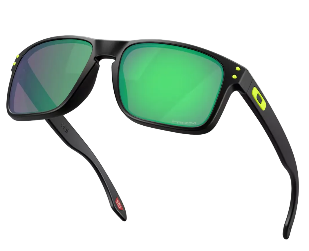 OAKLEY sunglasses Holbrook matt black w/prizm road jade
