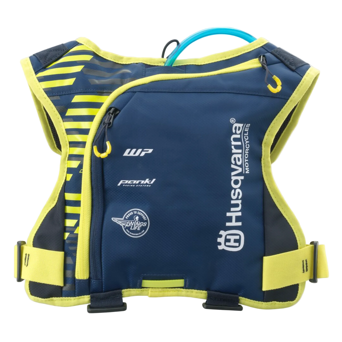 HUSQVARNA backpack H2O Team Erzberg Hydration blue/yellow