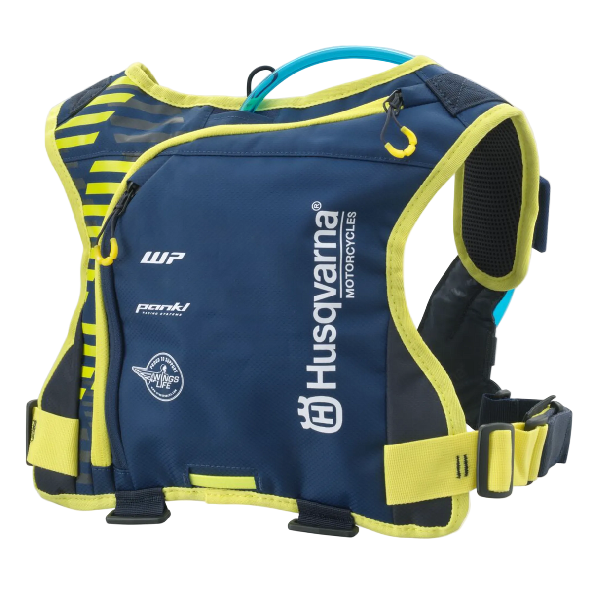 HUSQVARNA backpack H2O Team Erzberg Hydration blue/yellow