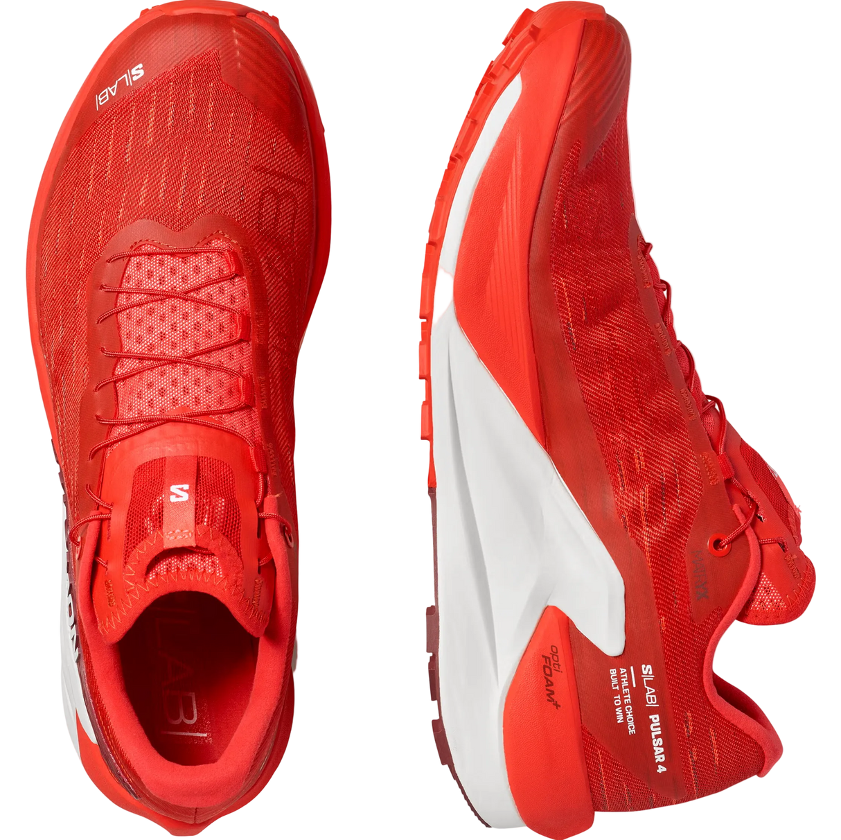 SALOMON shoes S/Lab Pulsar 4 fiery red/vanilla ice/andorra