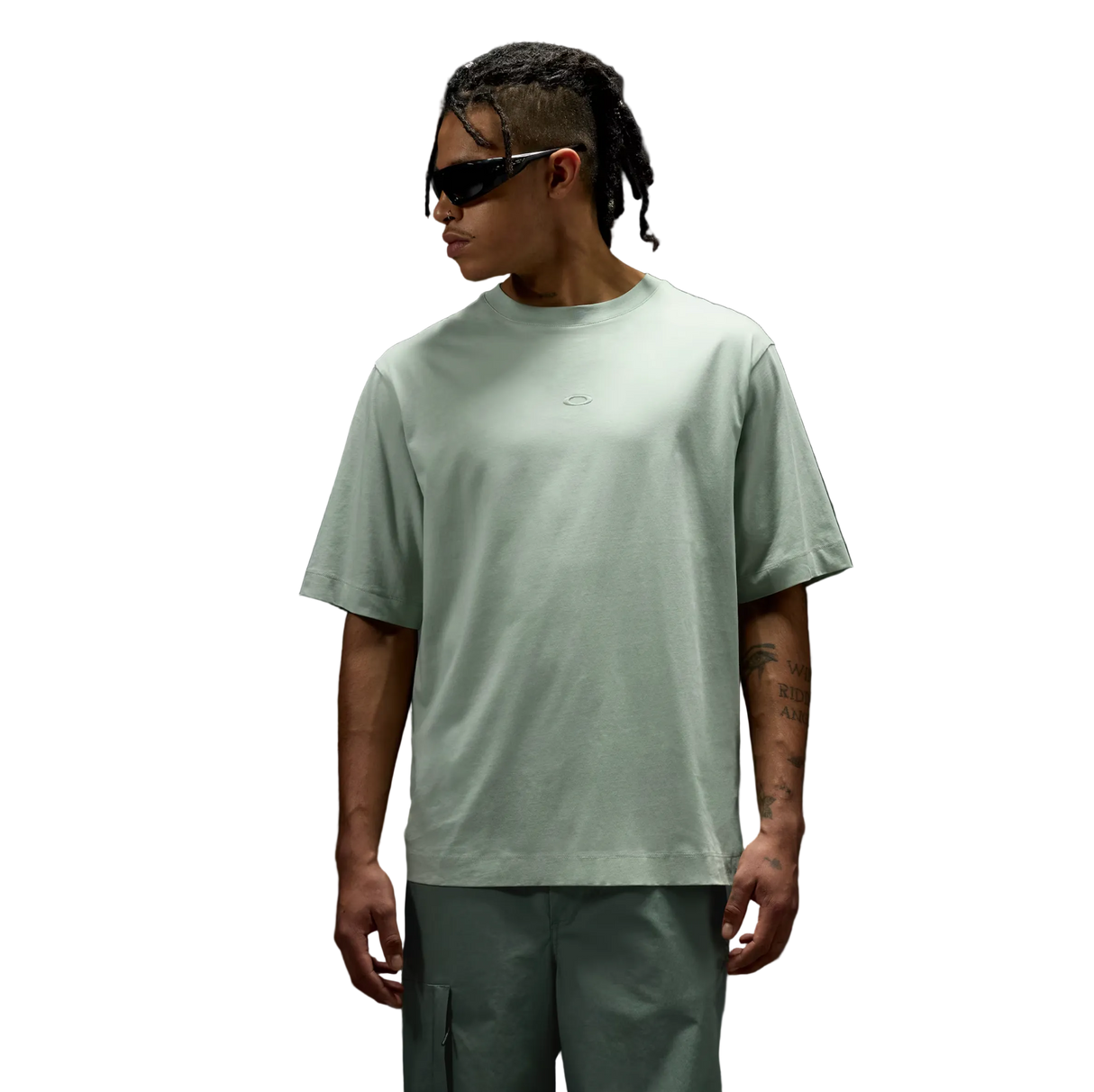 OAKLEY Reserve Momento Protopia Tee t-shirt faded green