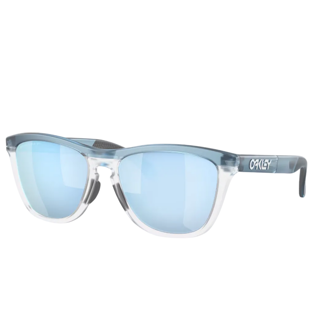 OAKLEY sunglasses Frogskins Range trans stonewash clear w/prizm deep water polar