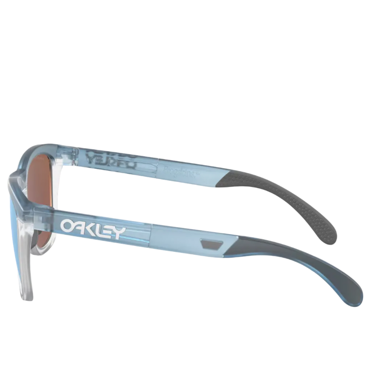 OAKLEY sunglasses Frogskins Range trans stonewash clear w/prizm deep water polar