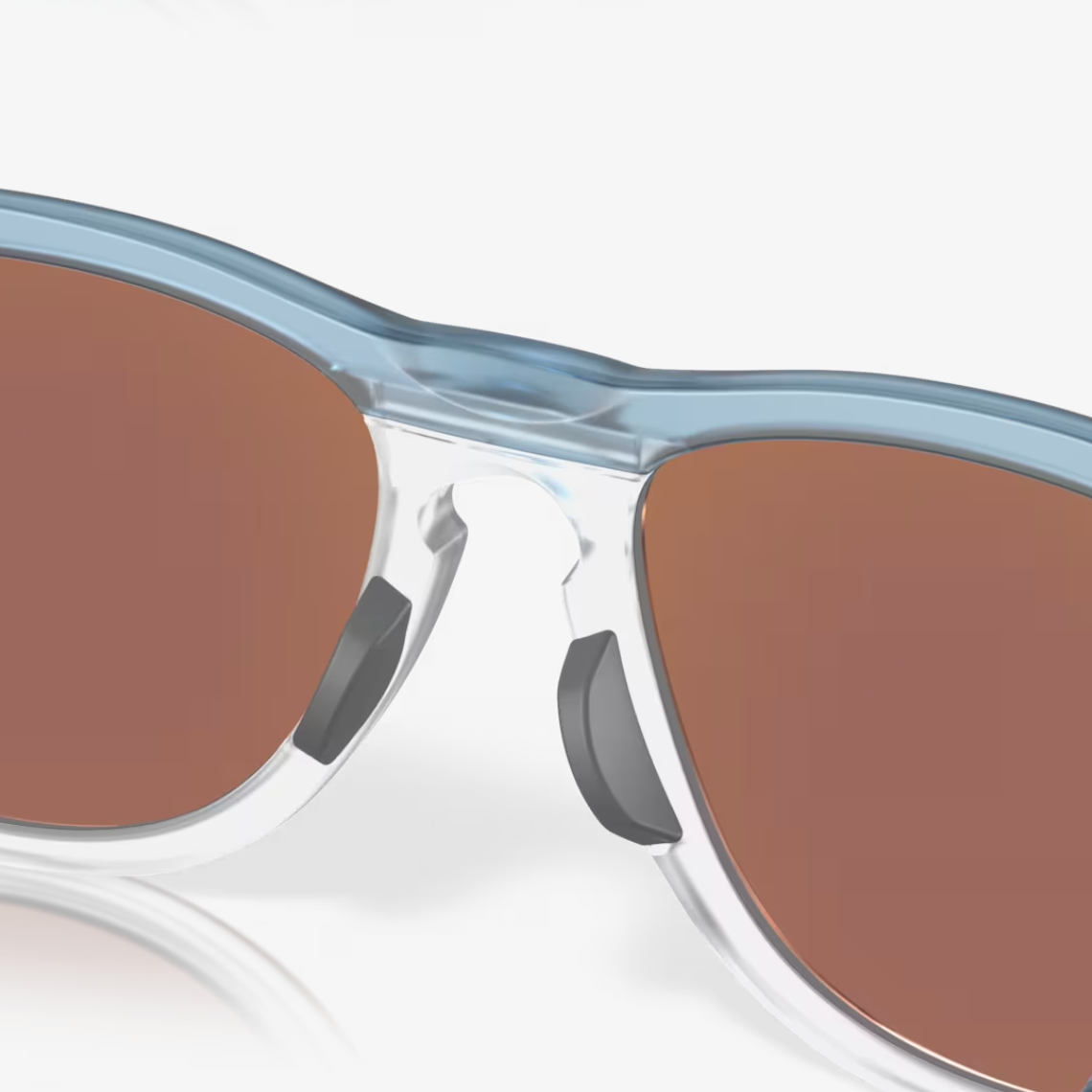 OAKLEY sunglasses Frogskins Range trans stonewash clear w/prizm deep water polar