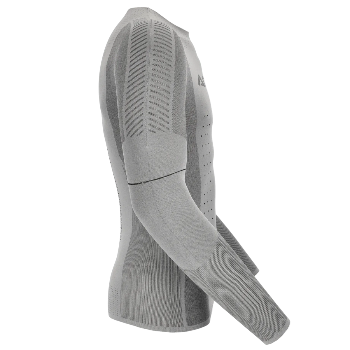 Gray compression garment on a white background