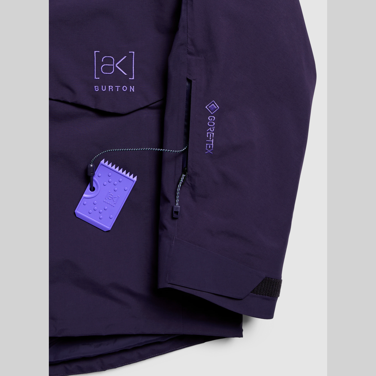 BURTON jacket M AK Gore Cyclic nightshade purple