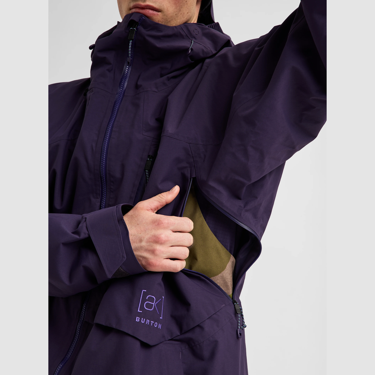 BURTON jacket M AK Gore Cyclic nightshade purple