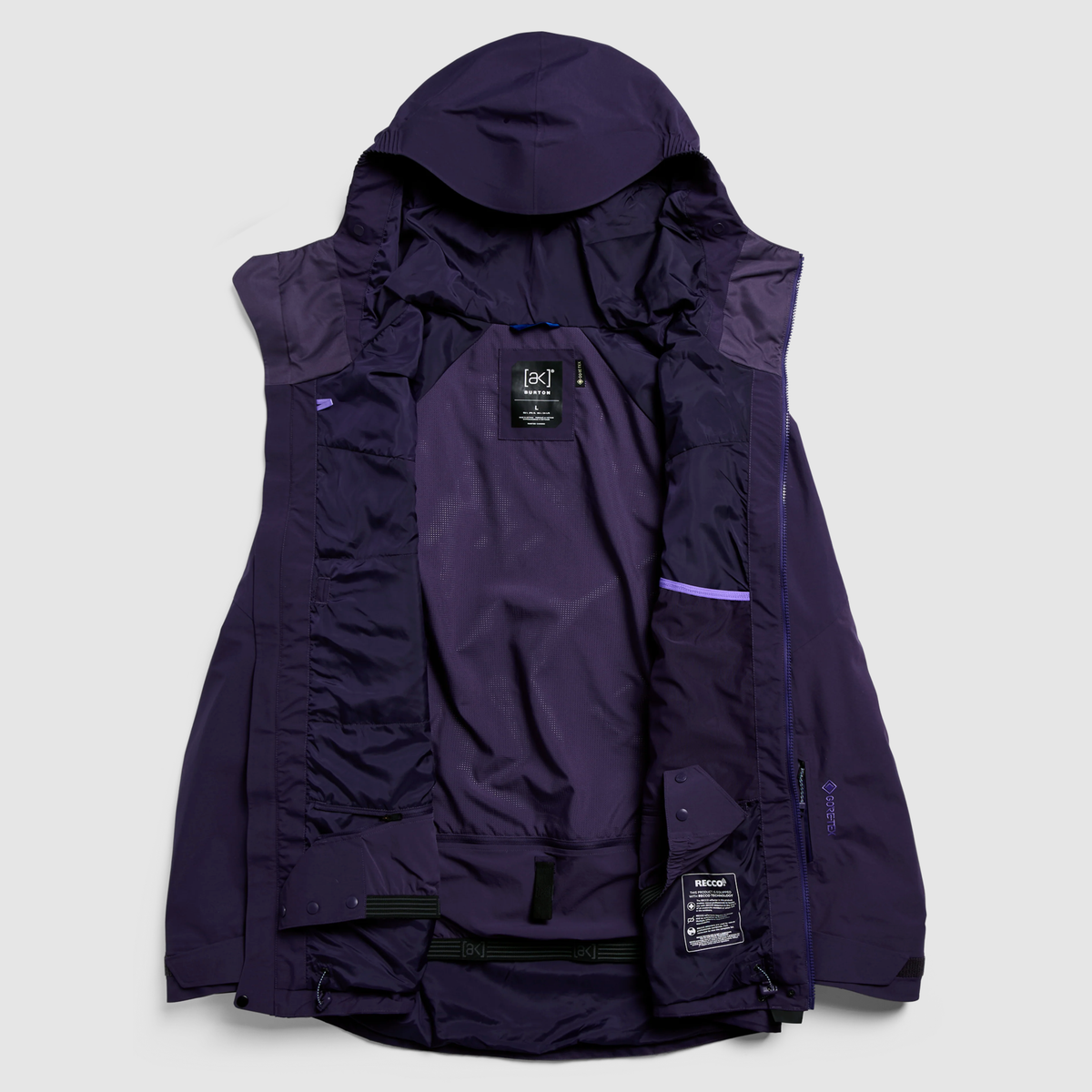 BURTON jacket M AK Gore Cyclic nightshade purple
