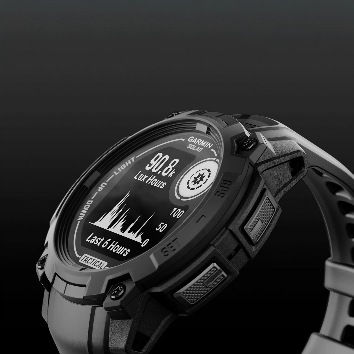 GARMIN Instinct 3 Tactical Solar 45mm black