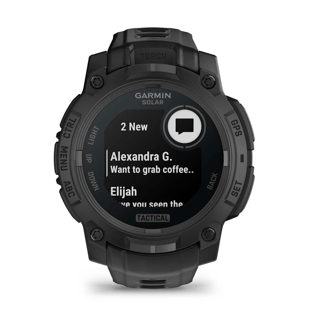GARMIN Instinct 3 Tactical Solar 45mm black