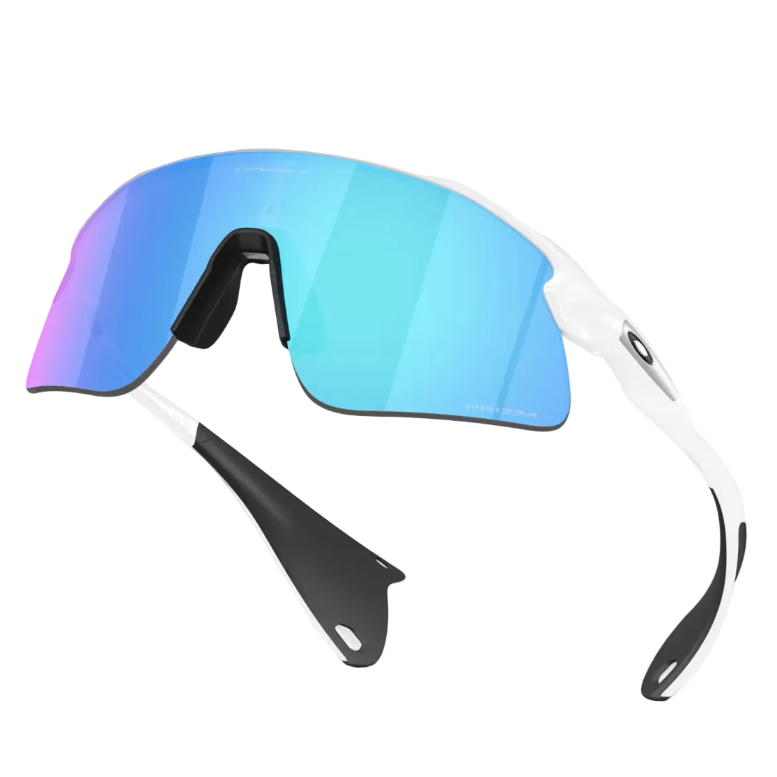 OAKLEY Stunt Devil matt white w/prizm sapphire sunglases