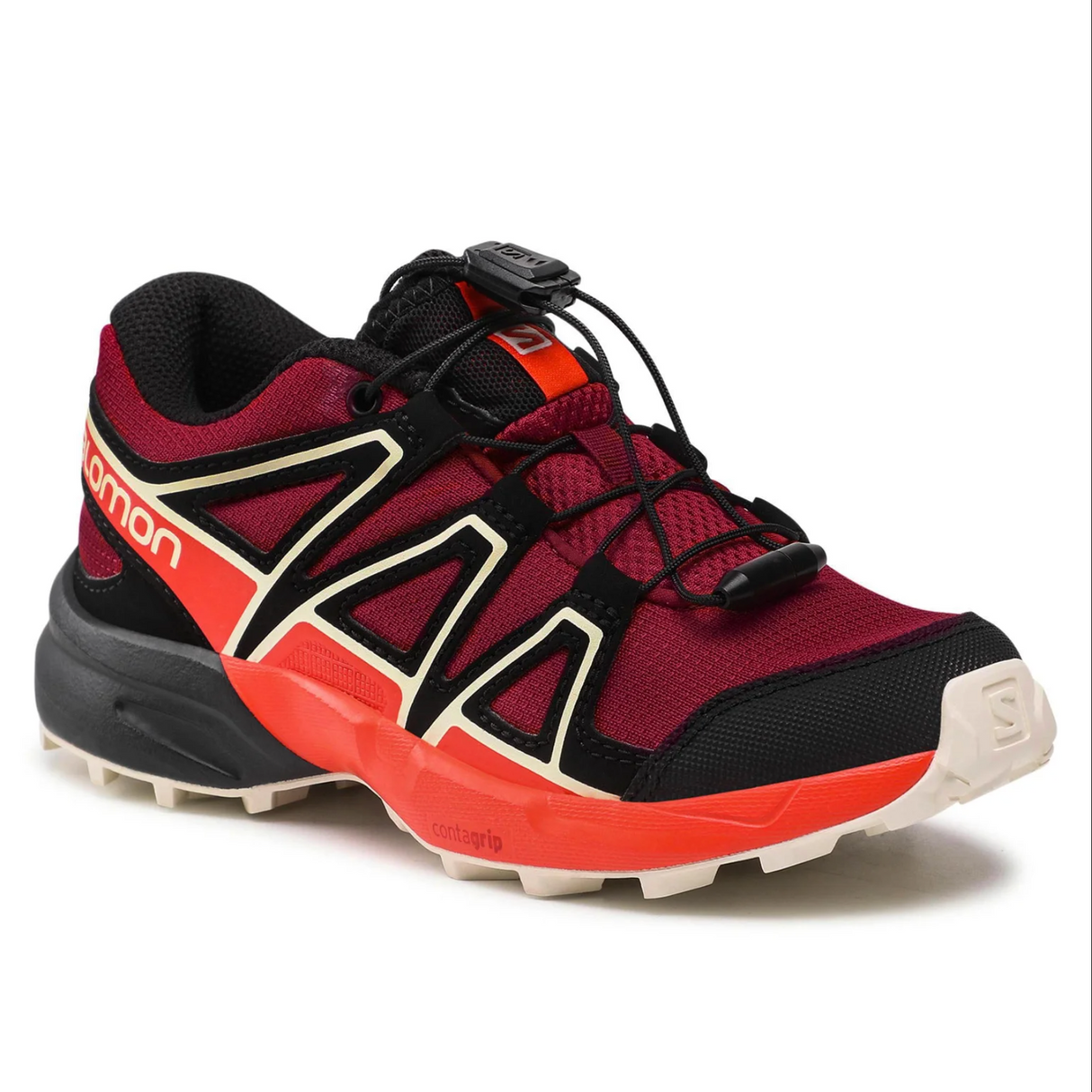 SALOMON shoes Speedcross J red/black