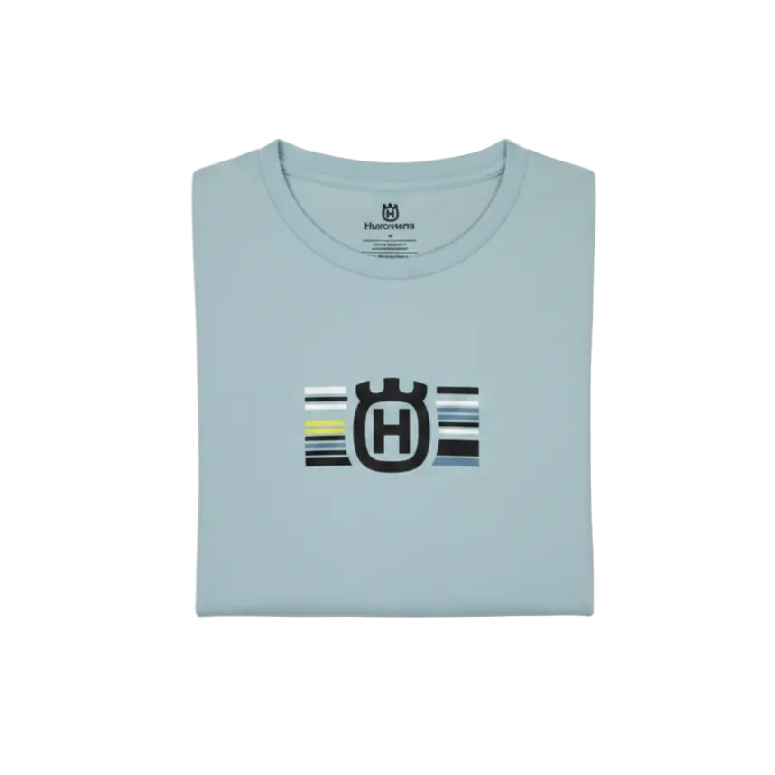 HUSQVARNA Accelerate Tee light blue