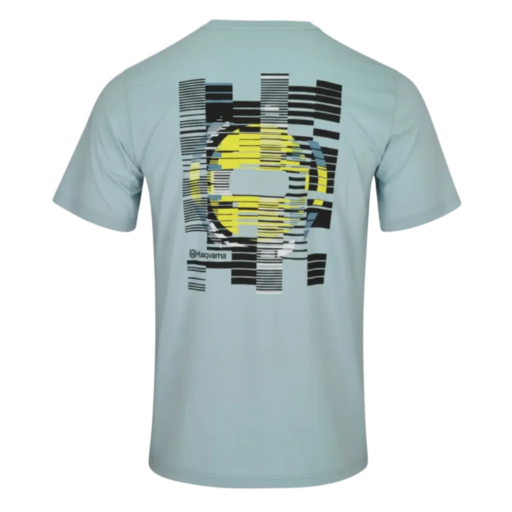 HUSQVARNA Accelerate Tee light blue