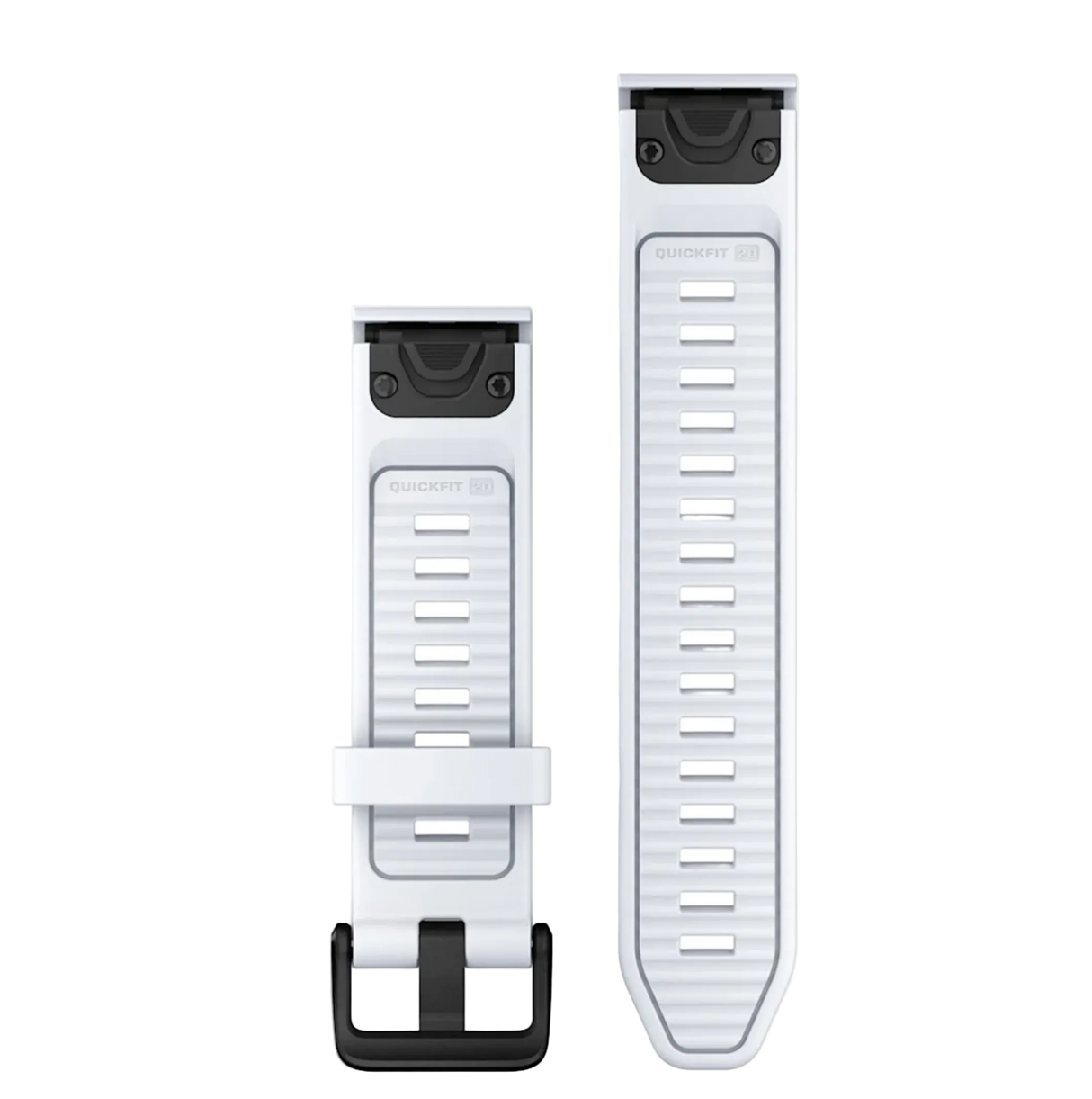 GARMIN watch band Quickfit 20mm Silicone whitestone
