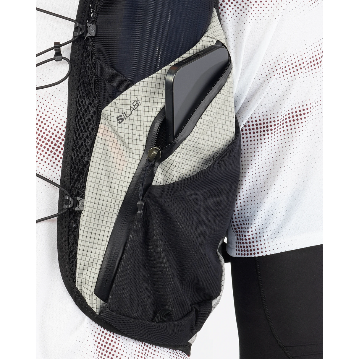 SALOMON vest with hydration S/Lab Adventure 20 Set black/white