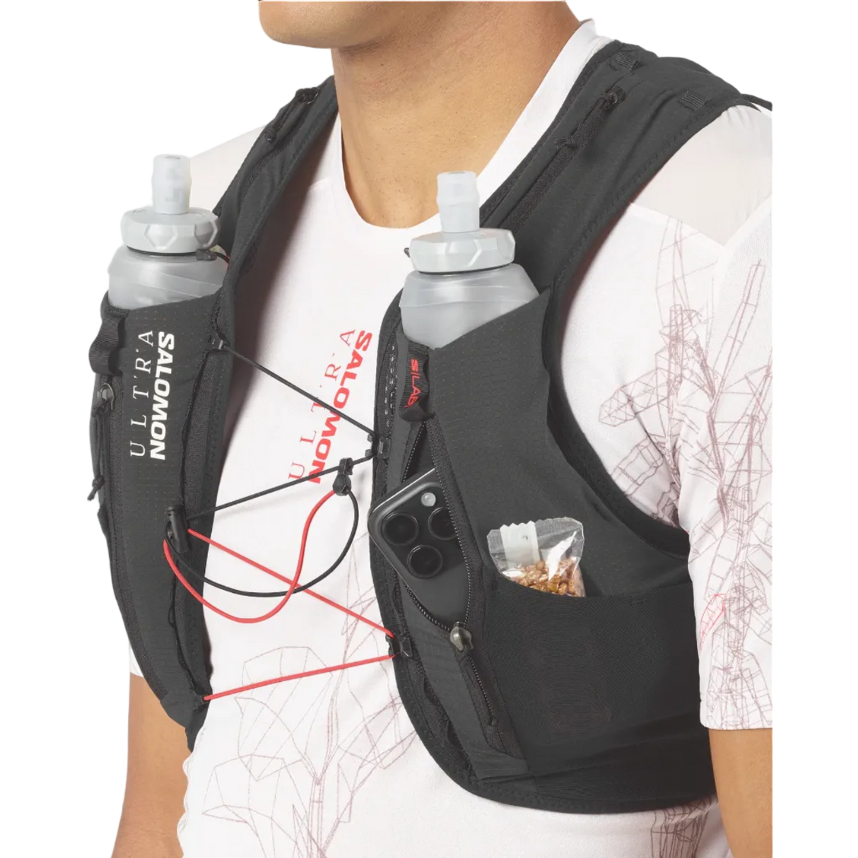 SALOMON vest with hydration S/Lab Ultra 12 black