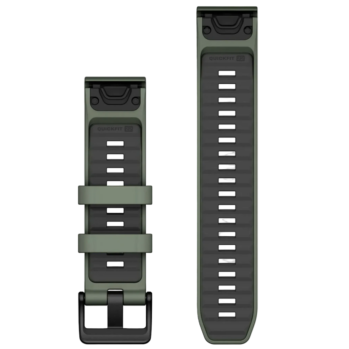 GARMIN watch band Quickfit 22mm Silicone willow/graphite