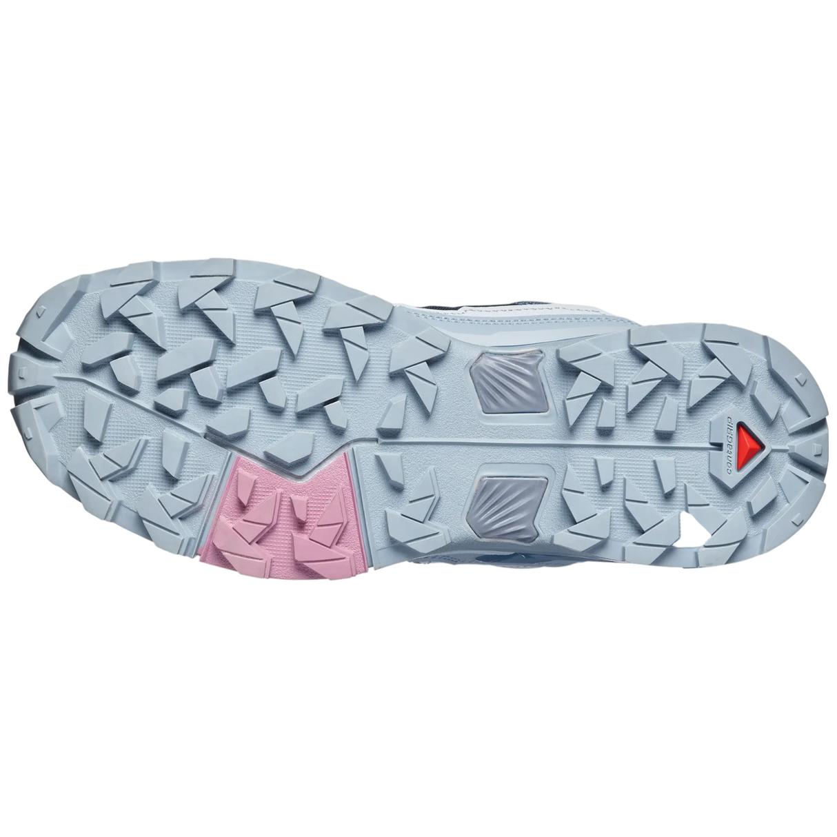 SALOMON shoes X Ultra 5 W grisaille/tradewinds/dusky orchid