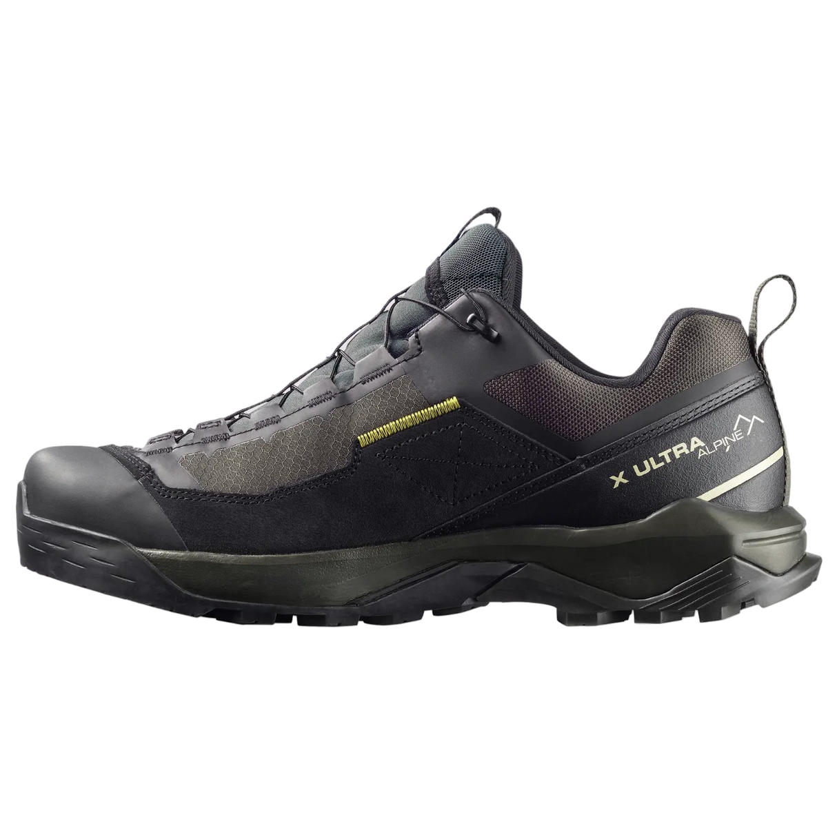 SALOMON shoes X Ultra Alpine GTX black/peat/aspargus green