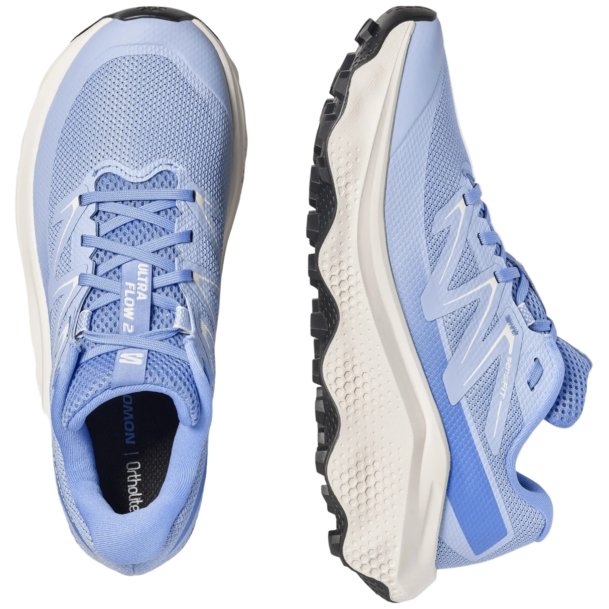 SALOMON shoes Ultra Flow 2 W brunnera blue/vanilla ice/black