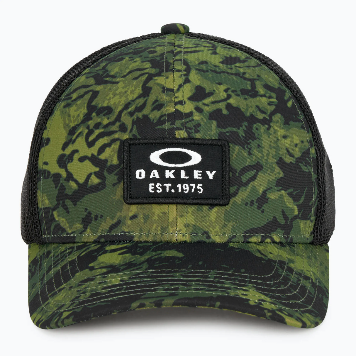 OAKLEY cap Patch Trucker tiger camo green
