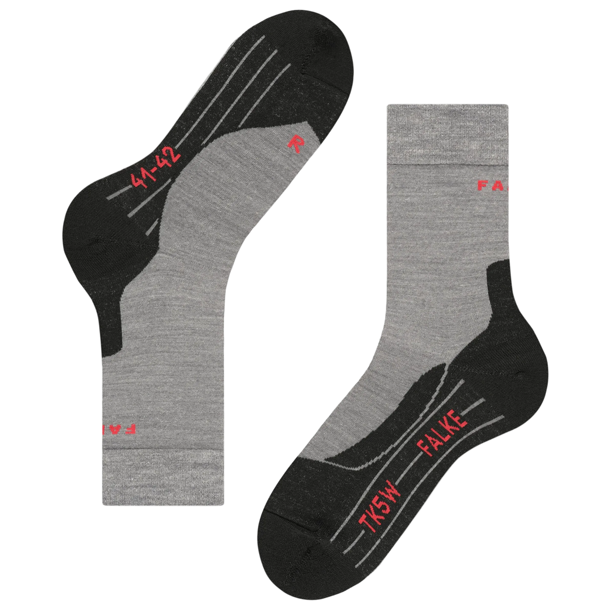 FALKE socks TK5 Wander light grey