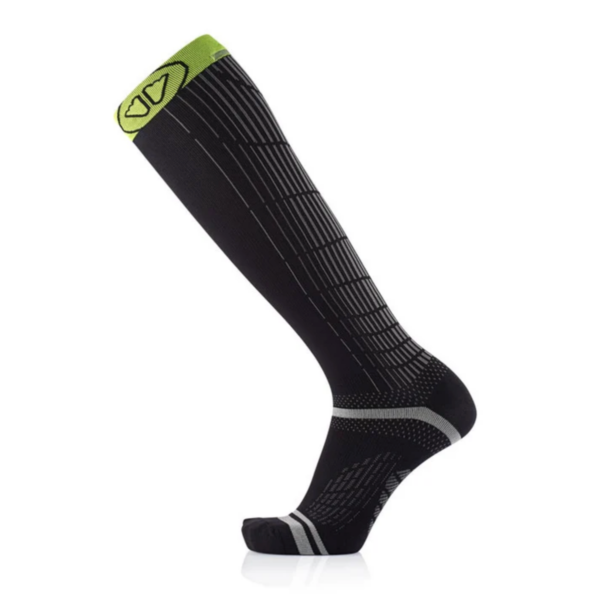 SIDAS socks run endurance racing black/yellow