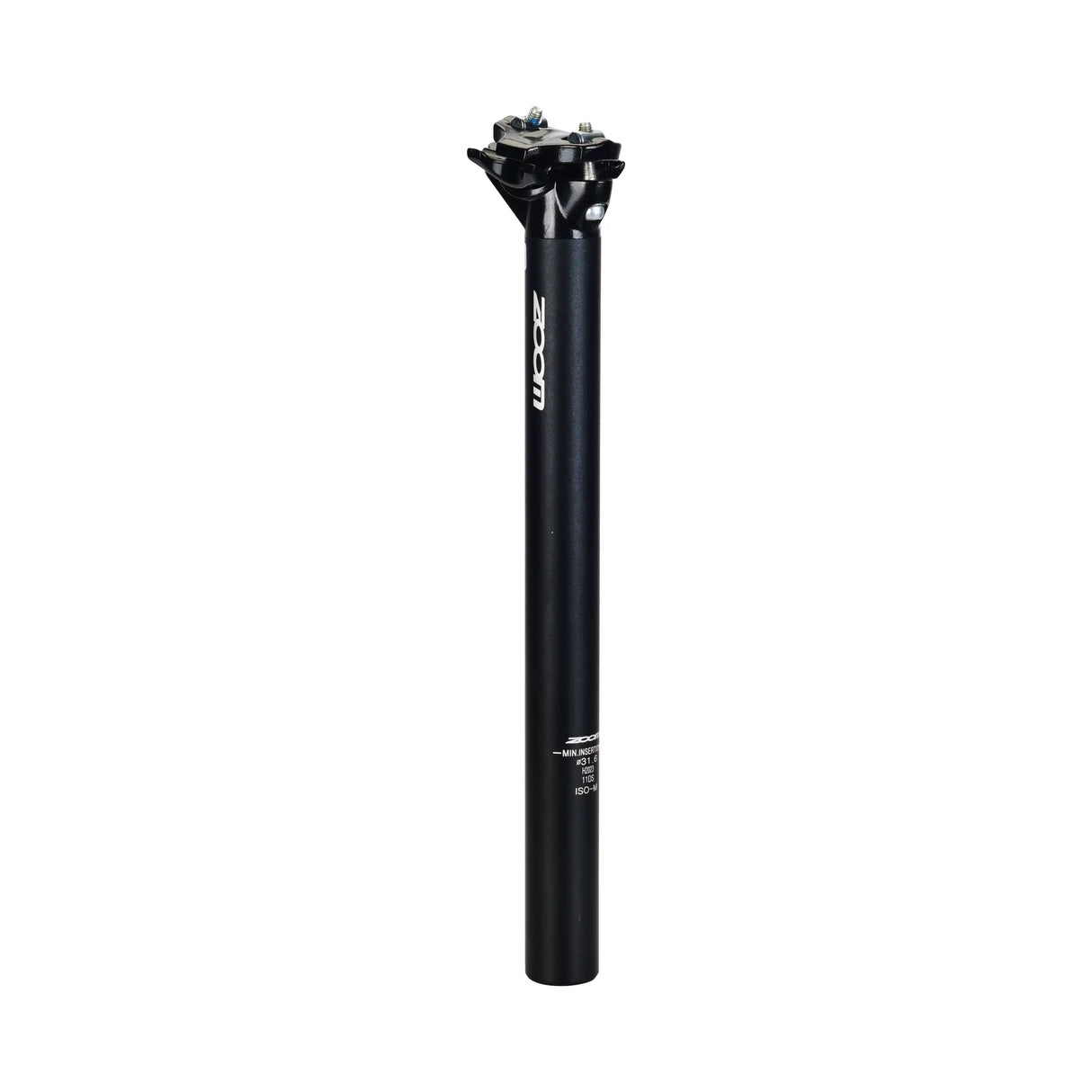 Fixed seatpost ATB 2-bolt black 31.6
